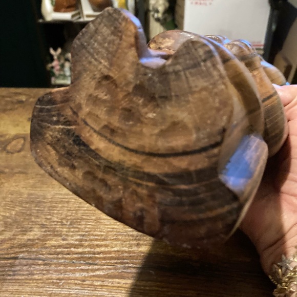 Aztec Mayan Wood sculpture - Picture 5 of 6